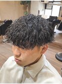 メンズ沖縄波巻きスパイラルパーマ