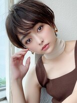 ショコラアッシュ大人かわいいショート/美髪/新宿20代30代40代