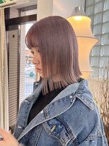 ロマーリ(LOMARLIE)&nbsp;切りっぱなし×pink beige