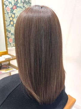 リケア 岸和田店(RECARE) 元々のハイライトを活かして◎アッシュベージュに