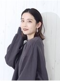 大人かわいい ロブスタイル