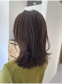 抜け感おとなレイヤー×ベージュ