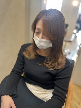 ネウィ 大分中央町店(newi) 【MIKOTO】@mikoto_newi ☆ナチュラルな顔周りレイヤー☆