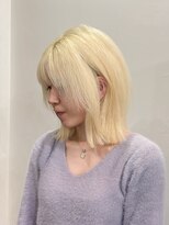 サクラ オモテサンドウ(SAKURA) 抜きっぱなしブロンド×結べるボブ/表参道