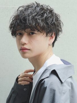 リップス 立川(LIPPS) 【LIPPS立川】強めツイストパーマ 刈り上げマッシュ
