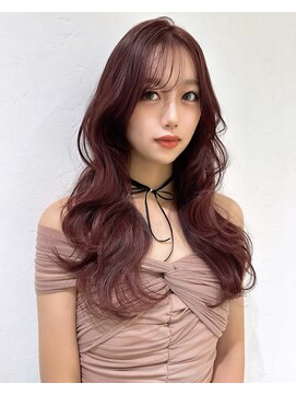 ロンドネートゥル 新潟(Lond naitre) ラベンダーピンクのレイヤーロングスタイル　（新潟/万代）