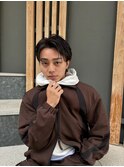 ニュアンスパーマで作る、爽やか黒髪センターパートスタイル!