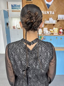 ピニャ(PiiNYA) 結婚式お呼ばれヘア♪