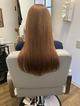 イド(id.) 黒染め履歴に対応☆ブリーチ一回透明感ベージュ