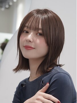 アンアミ オモテサンドウ(Un ami omotesando) 【Un ami】ミディアムボブヘア