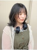 ミディアムレイヤー ボブレイヤー 顔周り