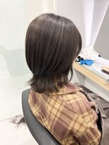 クシュ 本川越店(kusyu...)&nbsp;イメチェンホワイトブロンド外ハネボブ美髪ワイドバング韓国黒髪