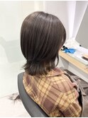 イメチェンホワイトブロンド外ハネボブ美髪ワイドバング韓国黒髪
