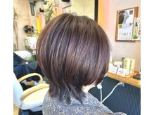 アミティー(amitie)の雰囲気（軽いショートウルフで遊びのあるヘアスタイルに）