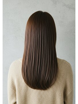 アントワープトーキョー(antwerp TOKYO) 30代40代50代酸性ストレート縮毛矯正髪質改善オリーブベージュ