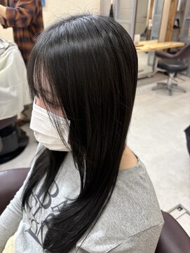 フラット ユメノ(FLAT-ユメノ) 黒髪レイヤー