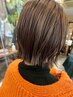 カラー＋トリートメント￥9900→