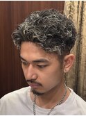 極道メッシュパーマ