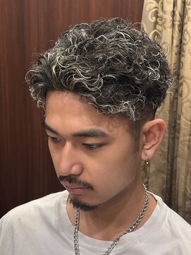 ヒロギンザ 恵比寿店(HIRO GINZA) 極道メッシュパーマ