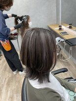 ノアル 大宮店(NOAHL)&nbsp;白髪ぼかし/ハイライトカラー/カラー/透明感/ハイライト/大宮
