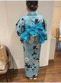 浴衣着付け