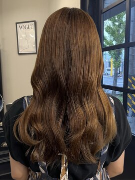 セジールへアメゾン(SAISIR HAIRMAISON) くびれヘア/アプリコットオレンジ/夏のヘアアレンジ/岡山