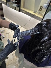 【栄養分揉み込み】(広島市安佐南区/大町/髪質改善)