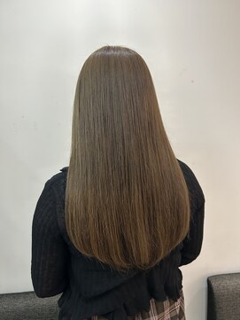 ノーム バイ アウラ(norm. by aura) ミルクティーベージュ　透明感カラー　ケアブリーチ