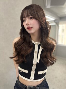 ボタン ハカタ(VOTAN hakata) 博多/顔周り/ぱっつん/チョコレートカラー