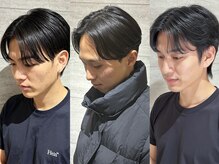 メンズ縮毛矯正で自然な丸みのある髪型に【髪質改善/縮毛矯正】