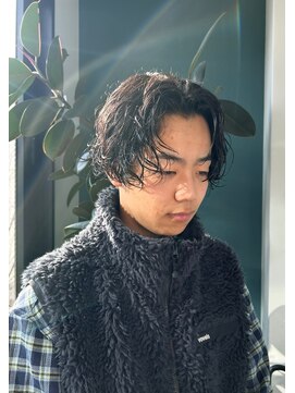 ビハインドザカーテン(BEHIND THE CURTAIN) 【セットが簡単】癖を活かしたパーマ風スタイル