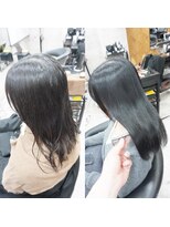ヘアテリア リュウ 大塚(hair teria ryu) 縮毛矯正/髪質改善縮毛矯正/前髪縮毛矯正/表面ハーフ矯正