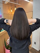 ヘアースペースブルーム プリュス 石橋店(HAIR SPACE BLOOM plus) 石橋阪大前/酸性ストレート/ブリーチムラ修正カラー/髪質改善