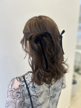 フレックスターバン カナエ(flexTurban KANAE) ハーフアップ