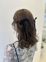 フレックスターバン カナエ(flexTurban KANAE) ハーフアップ