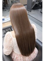 ジェニーバイメノン(JENNIE by Menon)&nbsp;髪質改善　高濃度水素縮毛矯正　サラつや美髪ロング