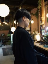 床の間&nbsp;刈り上げハンサムショート