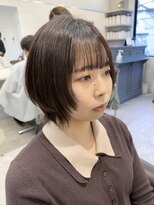 アデプト 北千住店(adept)&nbsp;【adept北千住エリ】ミニボブレイヤー×チョコレートブラウン