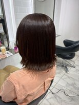 ヴァンカウンシル 一宮店(VAN COUNCIL)&nbsp;水光感たっぷり韓国風ストレート/透明感ブラウン×艶ロング#8