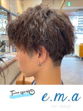 エマヘアデザイン(e.m.a Hair design) ツイストスパイラルパーマ