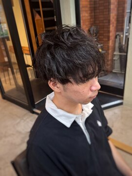 ロルド シェリ(Rold Cheri) 【山本智文】シャドウパーマメンズマッシュ