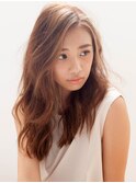 フレンチ風ドライウェーブで大人可愛く◎