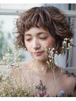 ニコヘアー(niko hair) ハイライトとローライトボブ▼LINEID@vey3047y