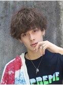 ゆるふわマッシュパーマstyleネープレスツーブロック