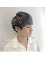 ジョイン(Jo-in)&nbsp;グラデーション、ホワイトブリーチ、プラチナシルバー