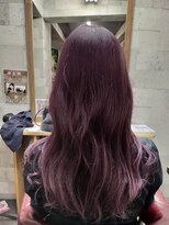 ヘアリゾート エーアイ 上野店α(hair resort Ai) 大人かわいいピンクブラウンカラー