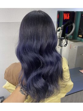 ジルバイジゼル(JILL by GiseL) グラデーションディープラベンダー