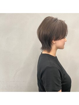 タグ(#tag) #マッシュショート×バイオレット