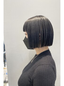 ネオリーブギンザ 銀座店(Neolive GINZA) ミニボブ　平行ボブ　切りっぱなしボブ