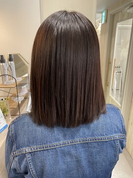 トゥーリ 長崎住吉店(tuuli) 髪質改善リタッチカラー 西めぐみ